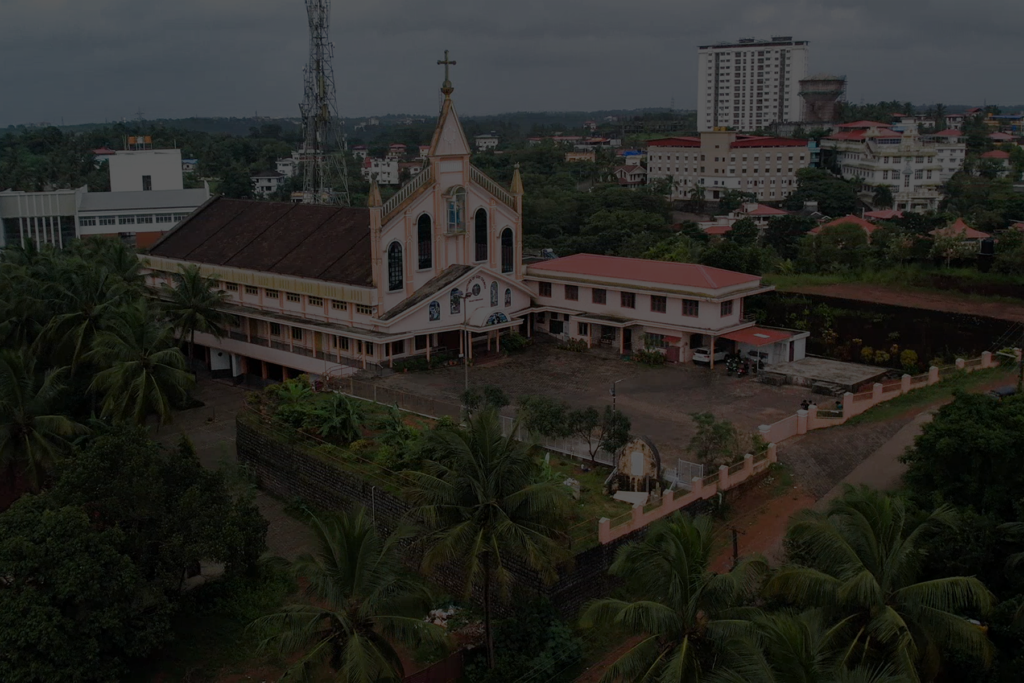 Shakthinagar Church Birds View